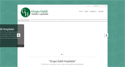 Desktop Screenshot of grupogaldi.com.br